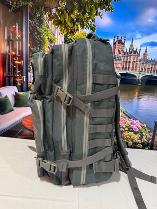 Mochila Táctica Militar 50L Trekking Gris nueva