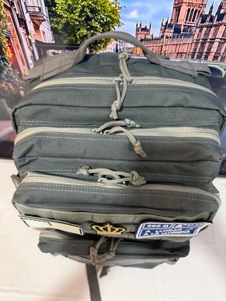 Mochila Táctica Militar 50L Trekking Gris nueva