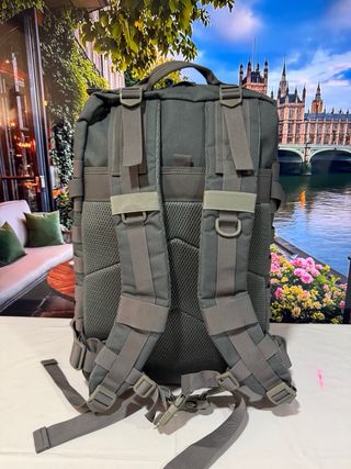 Mochila Táctica Militar 50L Trekking Gris nueva