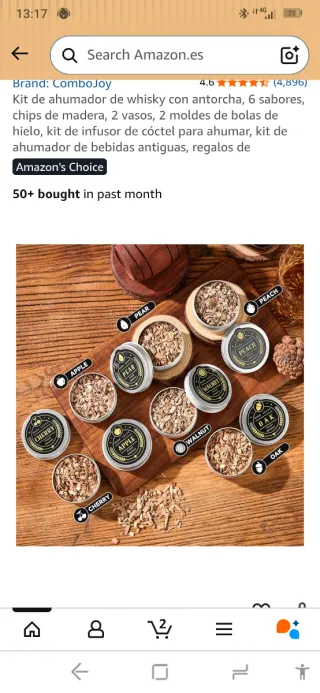 Humador de Whisky Set Completo