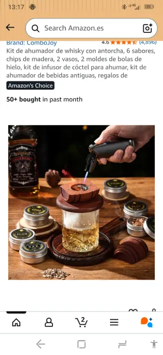 Humador de Whisky Set Completo