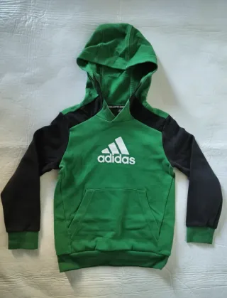 Sudadera Adidas infantil con capucha 128cm