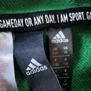 Sudadera Adidas infantil con capucha 128cm