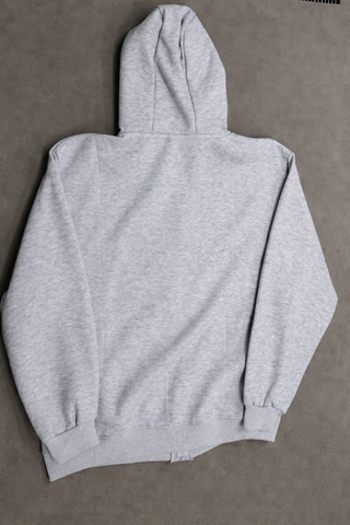 Sudadera gris con capucha nueva