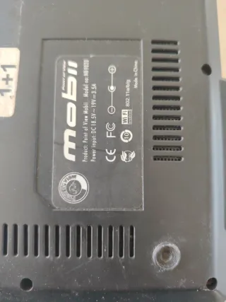 Mini portátil Intel Atom rojo