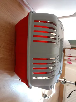 1 Transportín mascotas gato perro 48x31,5x33