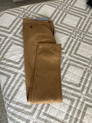 Pantalones Chinos Marrones Talla 42