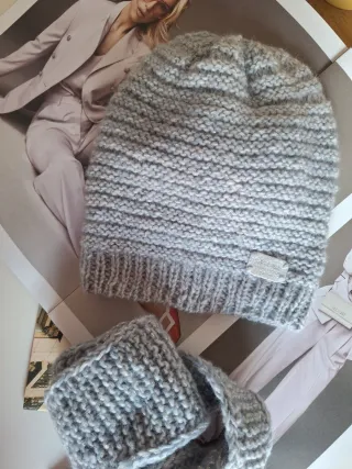 Berretto lana & cashmere fatto a mano