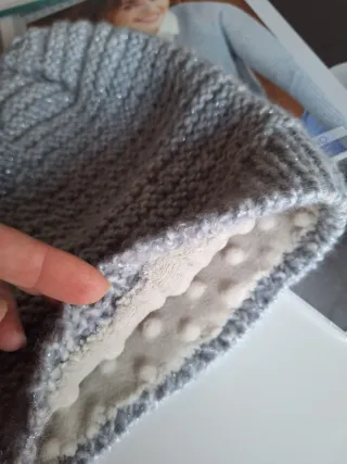 Berretto lana & cashmere fatto a mano