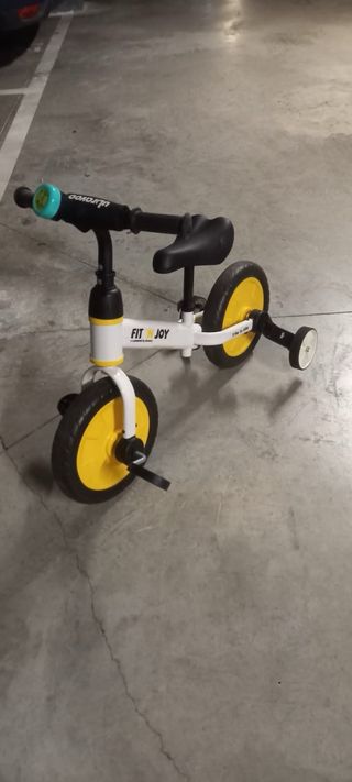 Bicicleta infantil 2 en 1