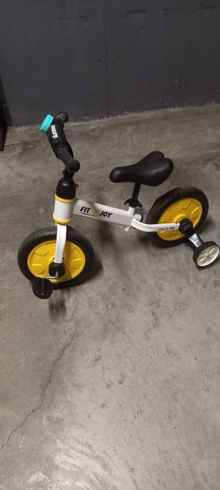 Bicicleta infantil 2 en 1