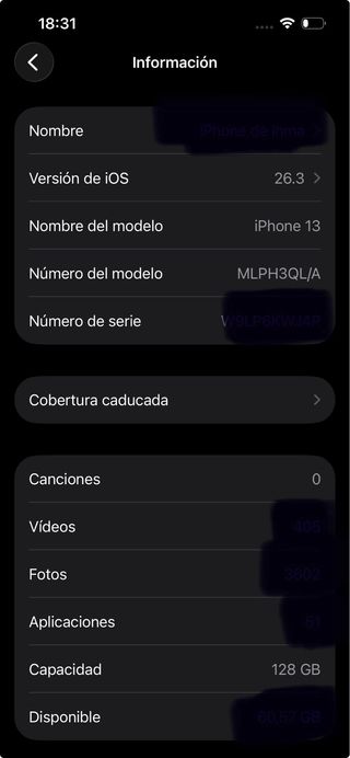 iPhone 13 Rosa 128 GB