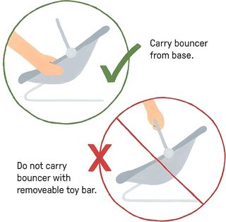 Ingenuity Hamaca Mecedora Bebé Flora