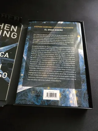 El Gran Diseño. Stephen Hawking. Tapa dura. Caja.