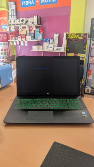 Portátil HP Gaming para piezas