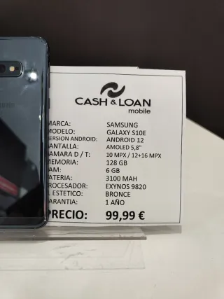 Samsung Galaxy S10E 128GB Azul