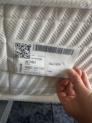 Colchón Pikolin con somier 150x190