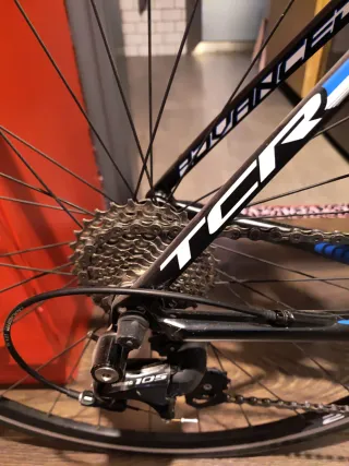 Bicicleta Giant TCR Negra/Azul