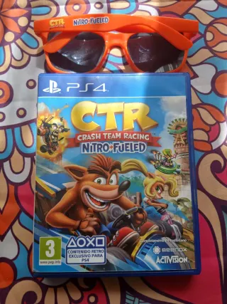 Crash Team Racing Nitro-Fueled + gafas exclusivas