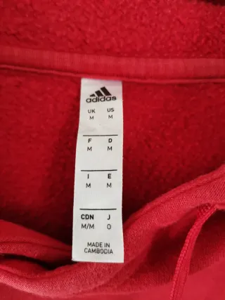 Sudadera Adidas Roja