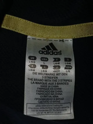 Sudadera Adidas Mujer Negra y Dorada