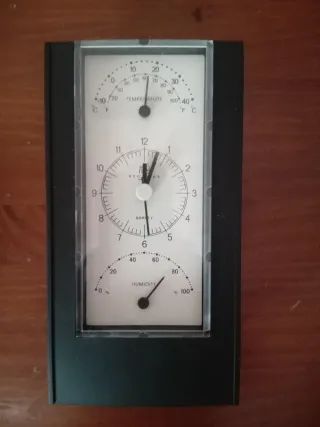 2 Set Accesorios Vino y estación meteorológica.