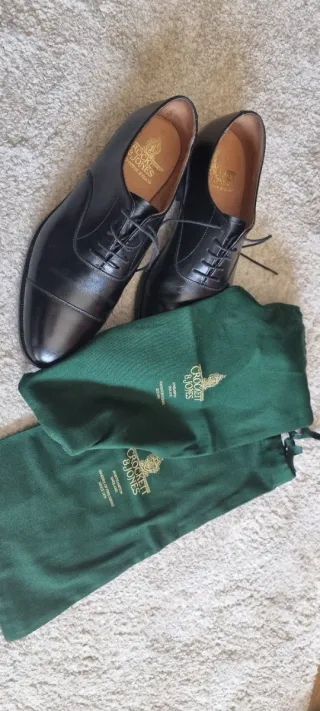 Zapatos Crockett & Jones Negros Talla 42/42.5