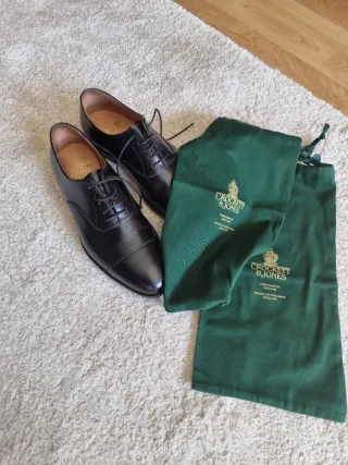 Zapatos Crockett & Jones Negros Talla 42/42.5