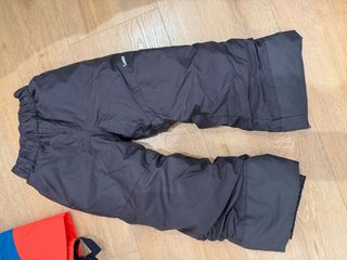 Pantalón de esquí negro niño