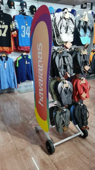 Expositor de chanclas