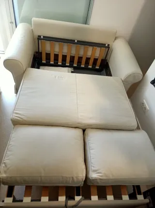 Divano letto a due posti Ikea Backabro