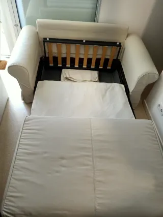 Divano letto a due posti Ikea Backabro