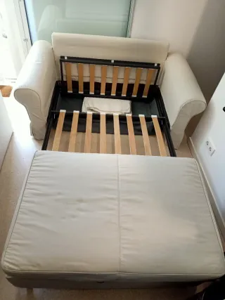 Divano letto a due posti Ikea Backabro