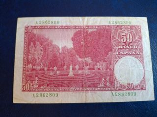 Billete 50 Pesetas España 1951