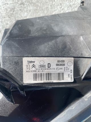 Faro Delantero Derecho Berlingo/Partner 2011