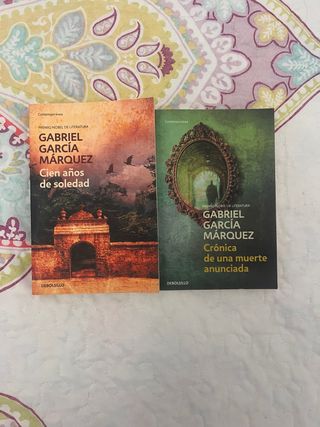 Lote 2 libros de Gabriel García Márquez – Debolsil