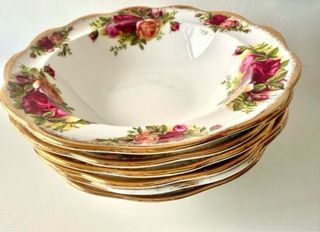 6 Platos llanos y 6 platos hondos Royal Albert