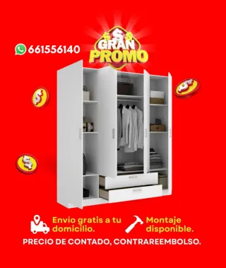 ARMARIO PROMOCIÓN CONTRAREEMBOLSO