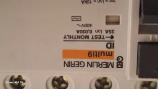 Diferencial Merlin Gerin 4 polos 25A 0,03A