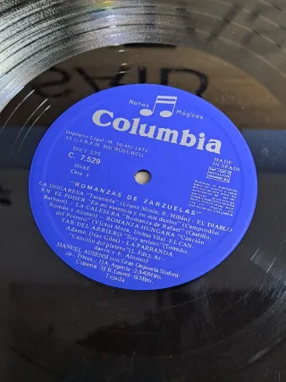 Disco Vinilo Manuel Ausensi - Romanzas de Zarzuela
