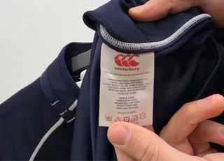 Camiseta Rugby Canterbury Azul Talla L