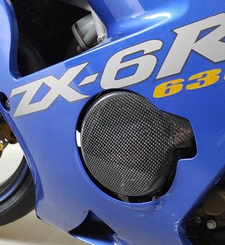 Tapas motor carbono Kawasaki