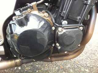 Tapas motor carbono Kawasaki