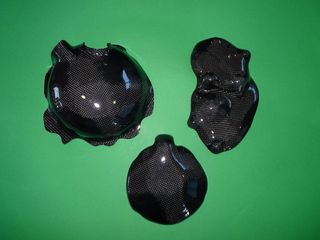 Tapas motor carbono Kawasaki