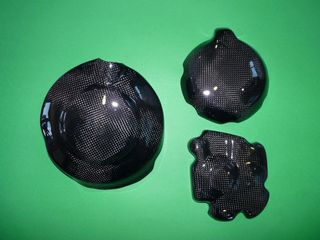 Tapas motor carbono Kawasaki