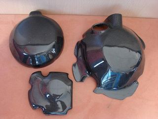 Tapas motor carbono Kawasaki