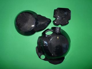 Tapas motor carbono Kawasaki