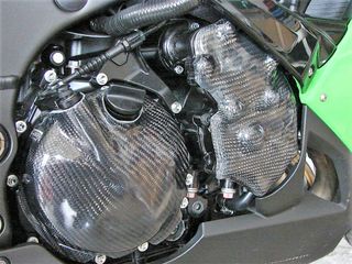 Tapas motor carbono Kawasaki