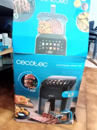 Cecotec Freidora de Aire Cecofry & Grill Smokin 45