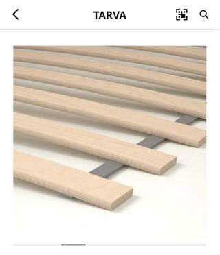 Cama individual TARVA madera Ikea